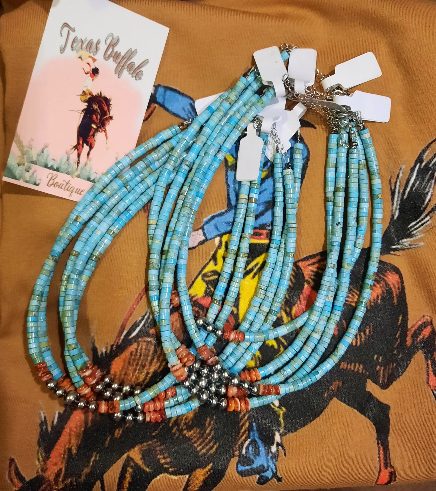 Trails of Turquoise necklace