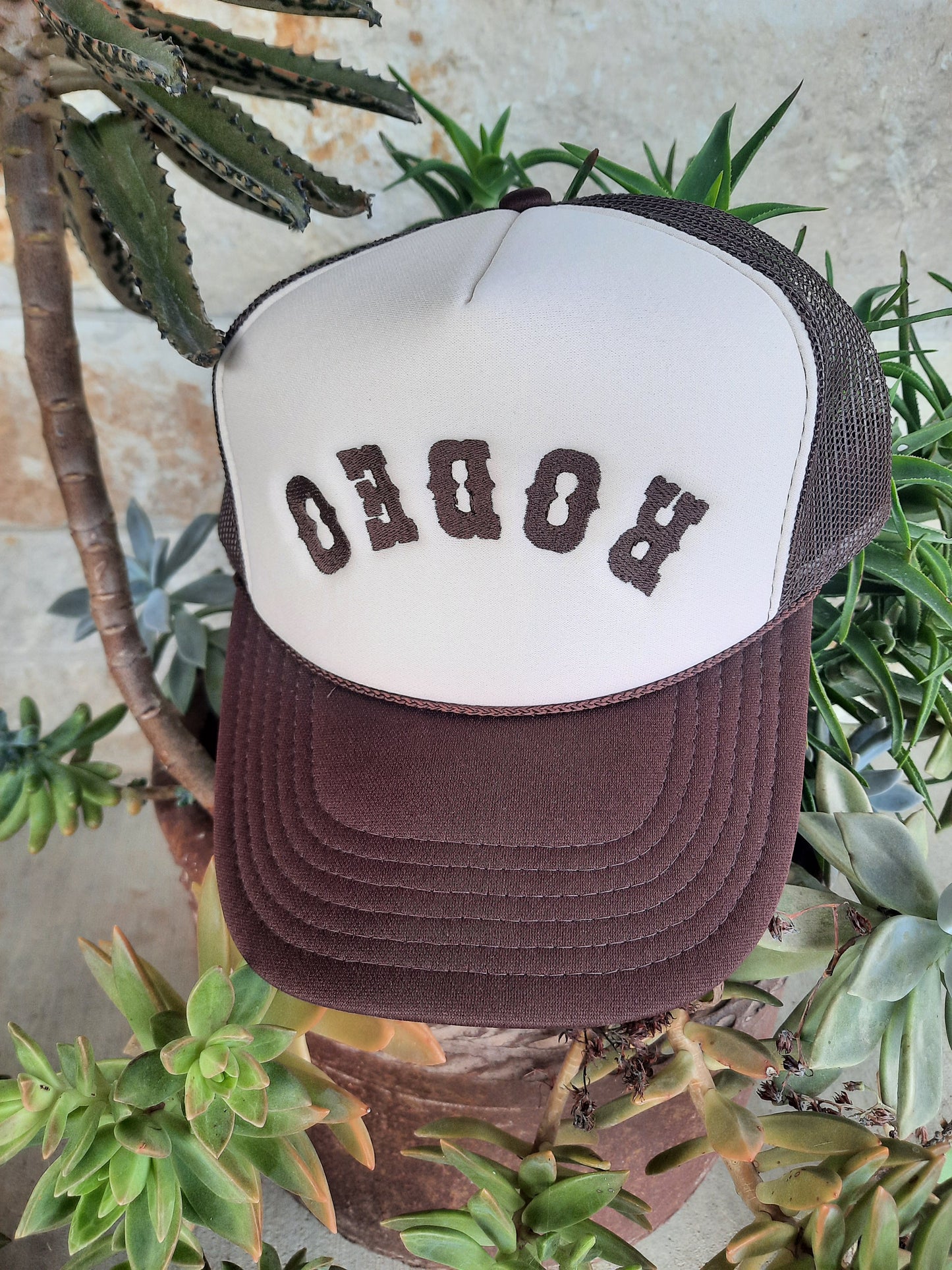 RODEO Brown/Tan Cap