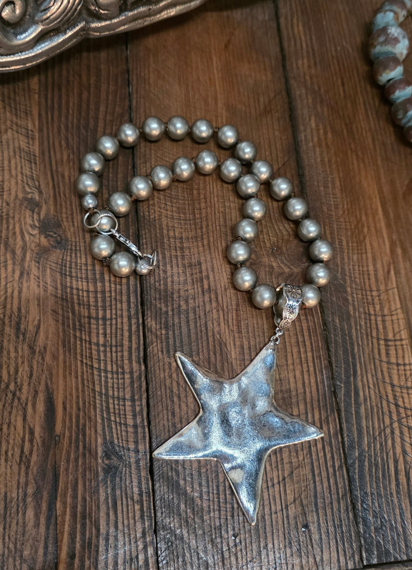 Silver Star Necklace