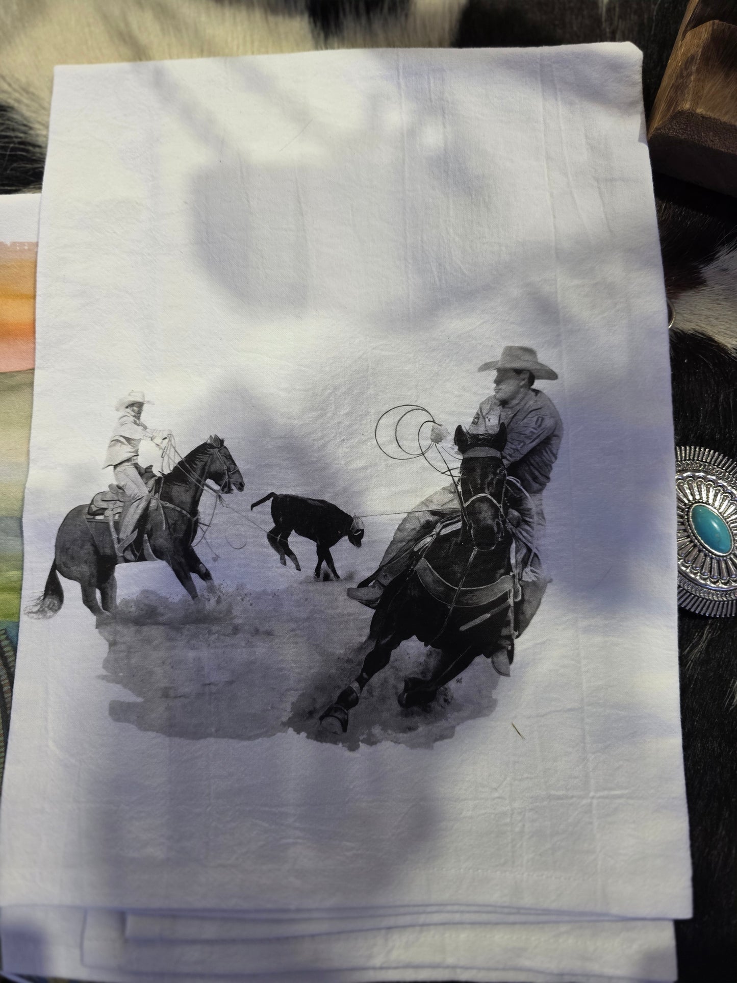 Team Roper Dish Towel