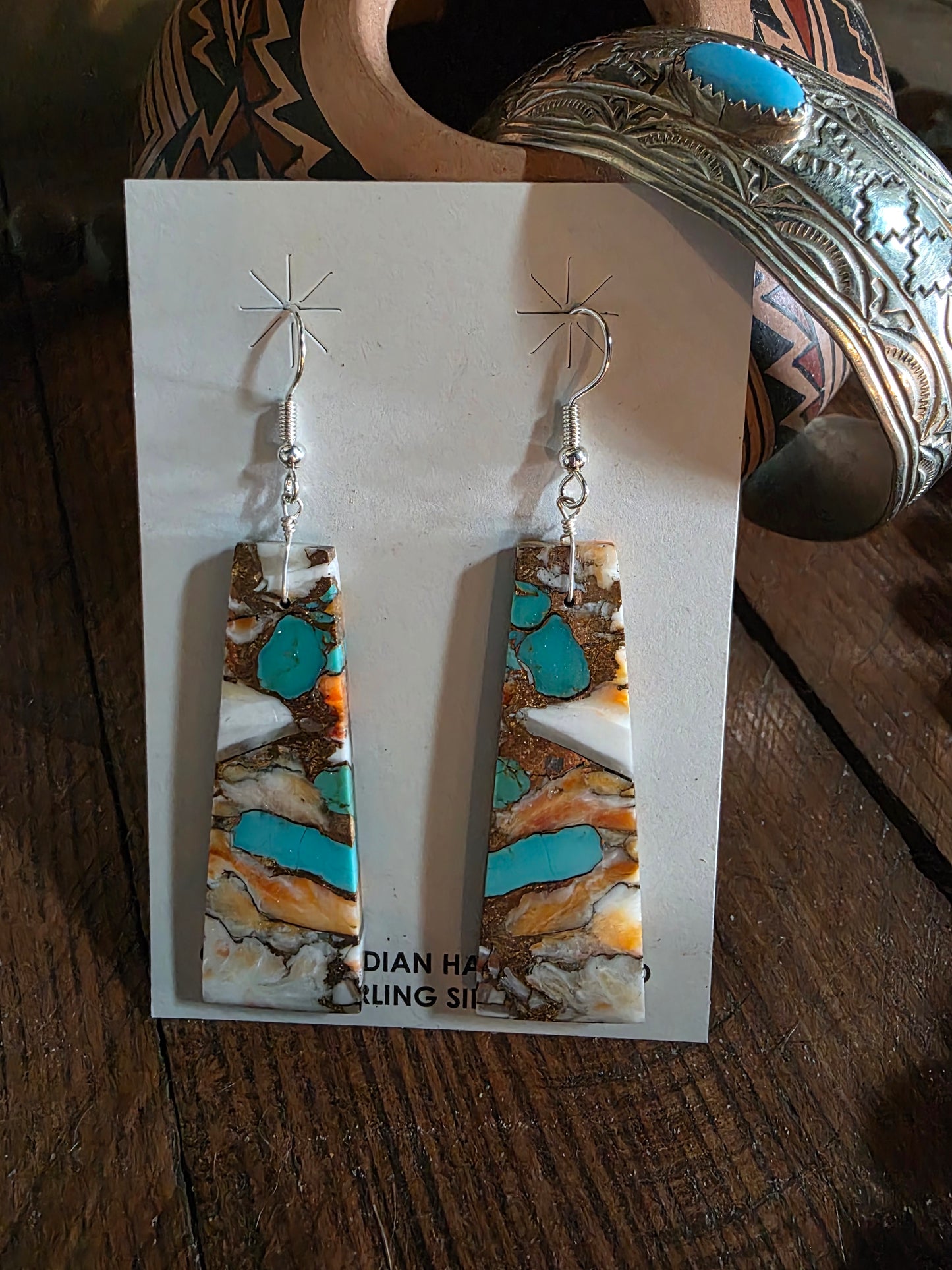 Window Rock Slab Earrings