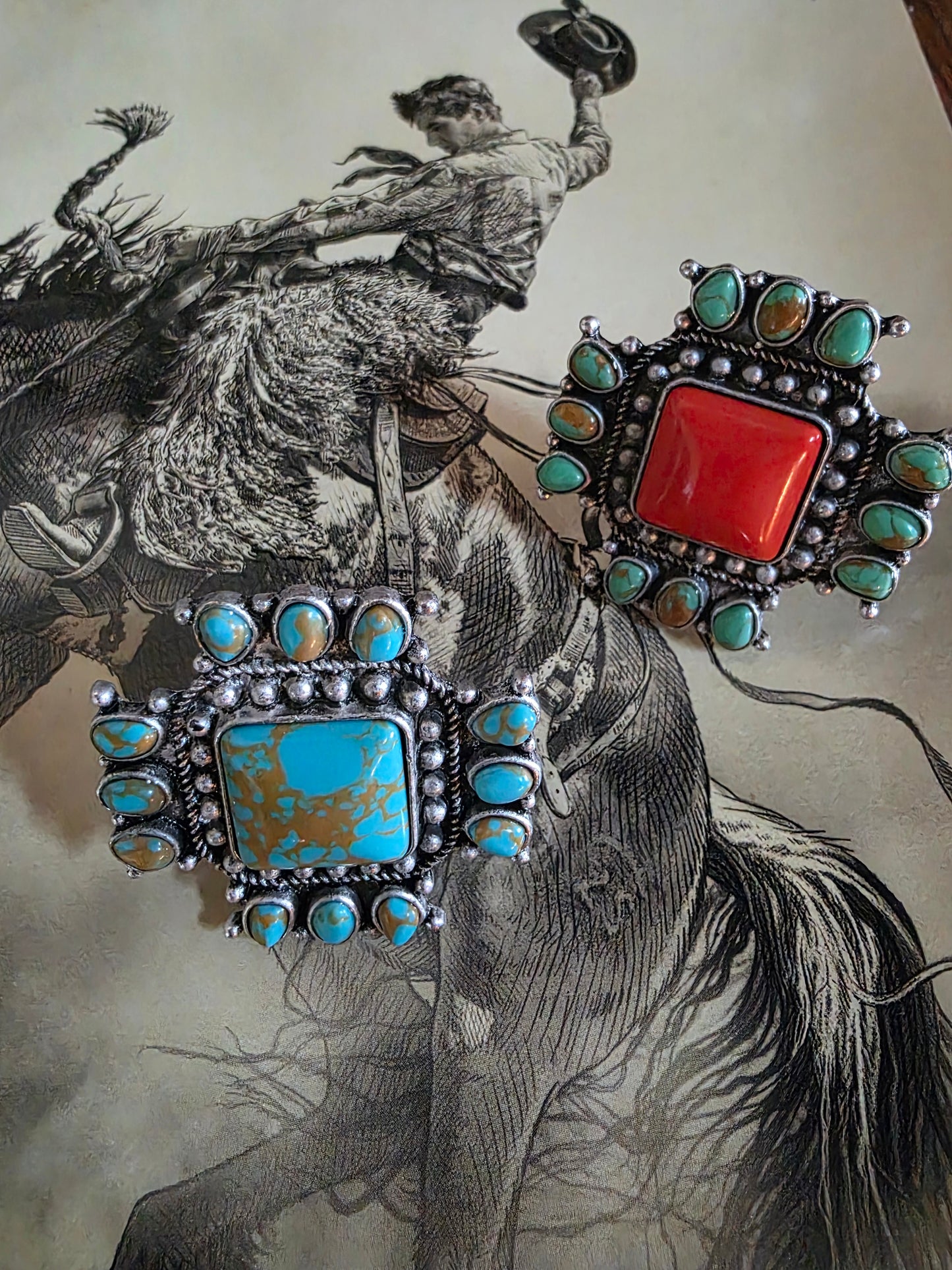 Blue Turquoise Ring