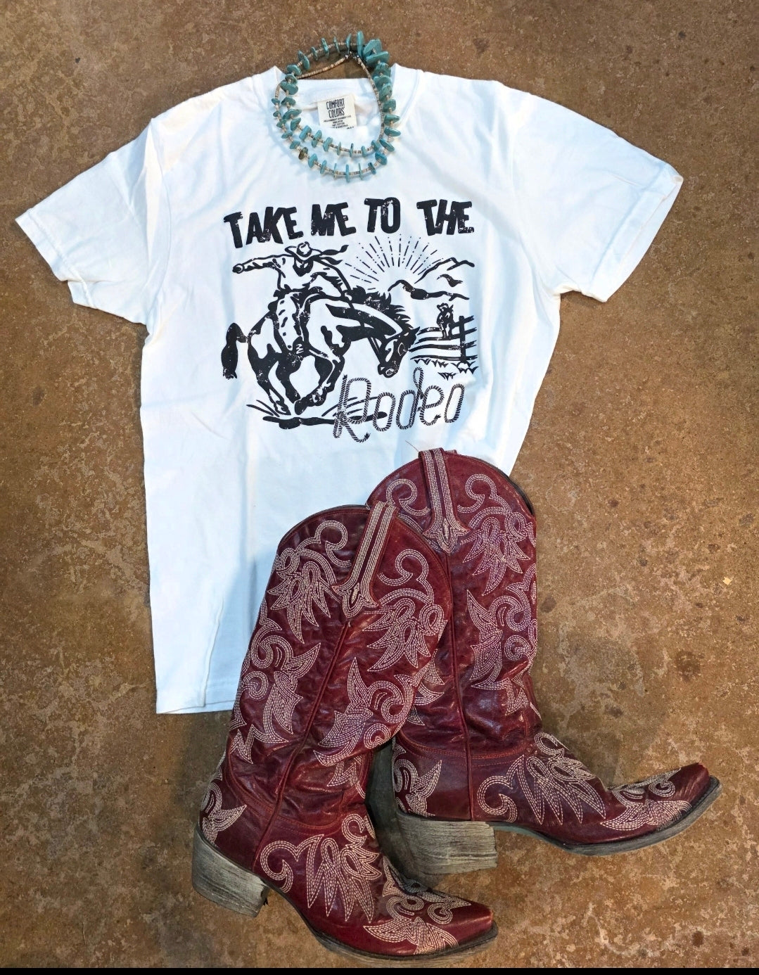 Take Me to the Rodeo tee