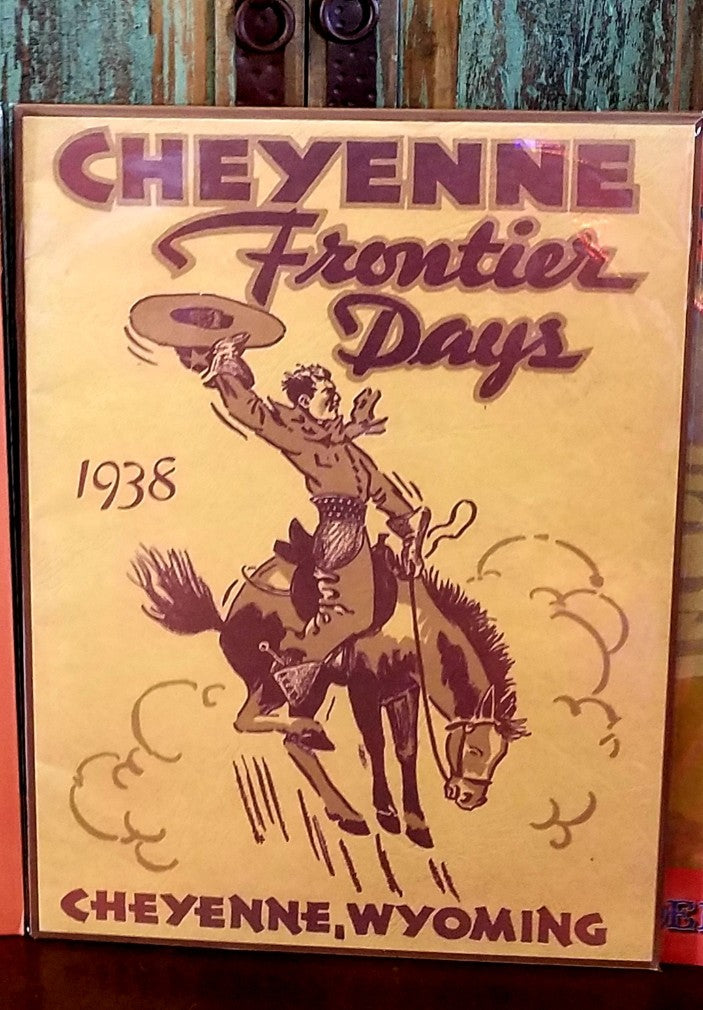 Cheyenne Frontier Days 1938 Poster