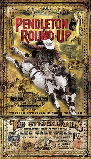 Pendleton Round-Up Rodeo Poster