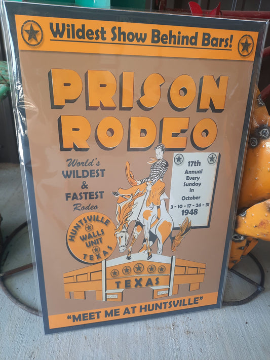 Prison Rodeo Poster