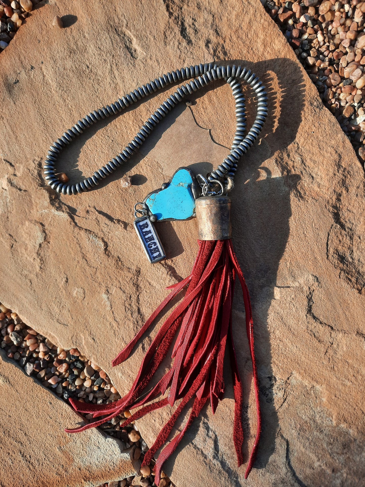 Gettin' Ranchy Fringe Necklace