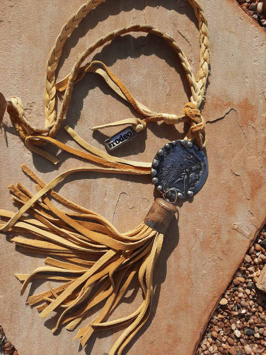 Buffalo Ridge Leather Necklace