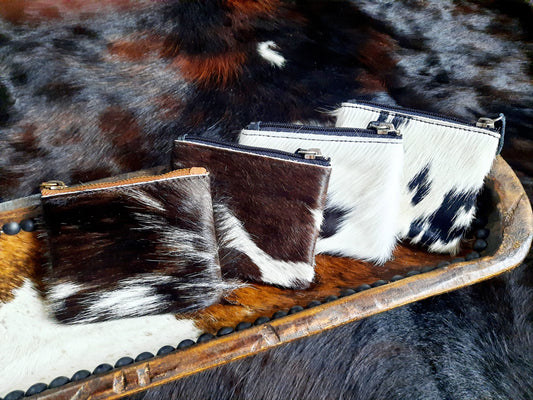 Cowhide Coin Purses