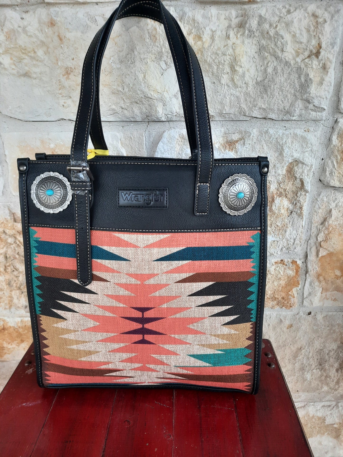 Wrangler Aztec Black Purse