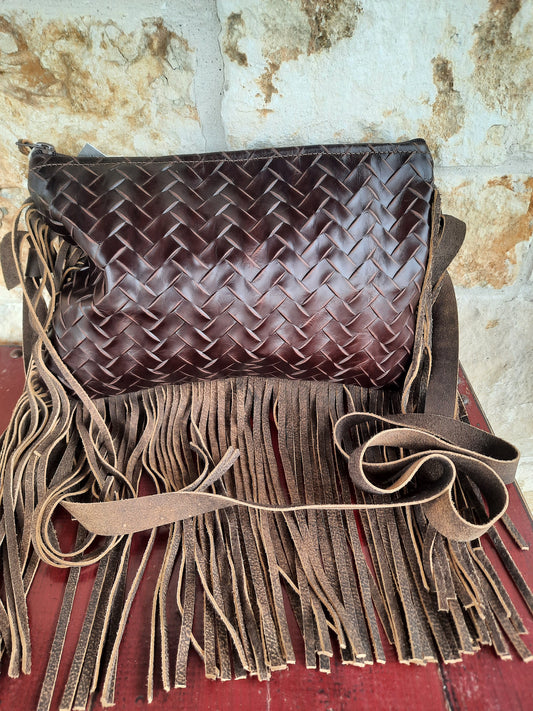 Keep It Gypsy Leather Crossbody