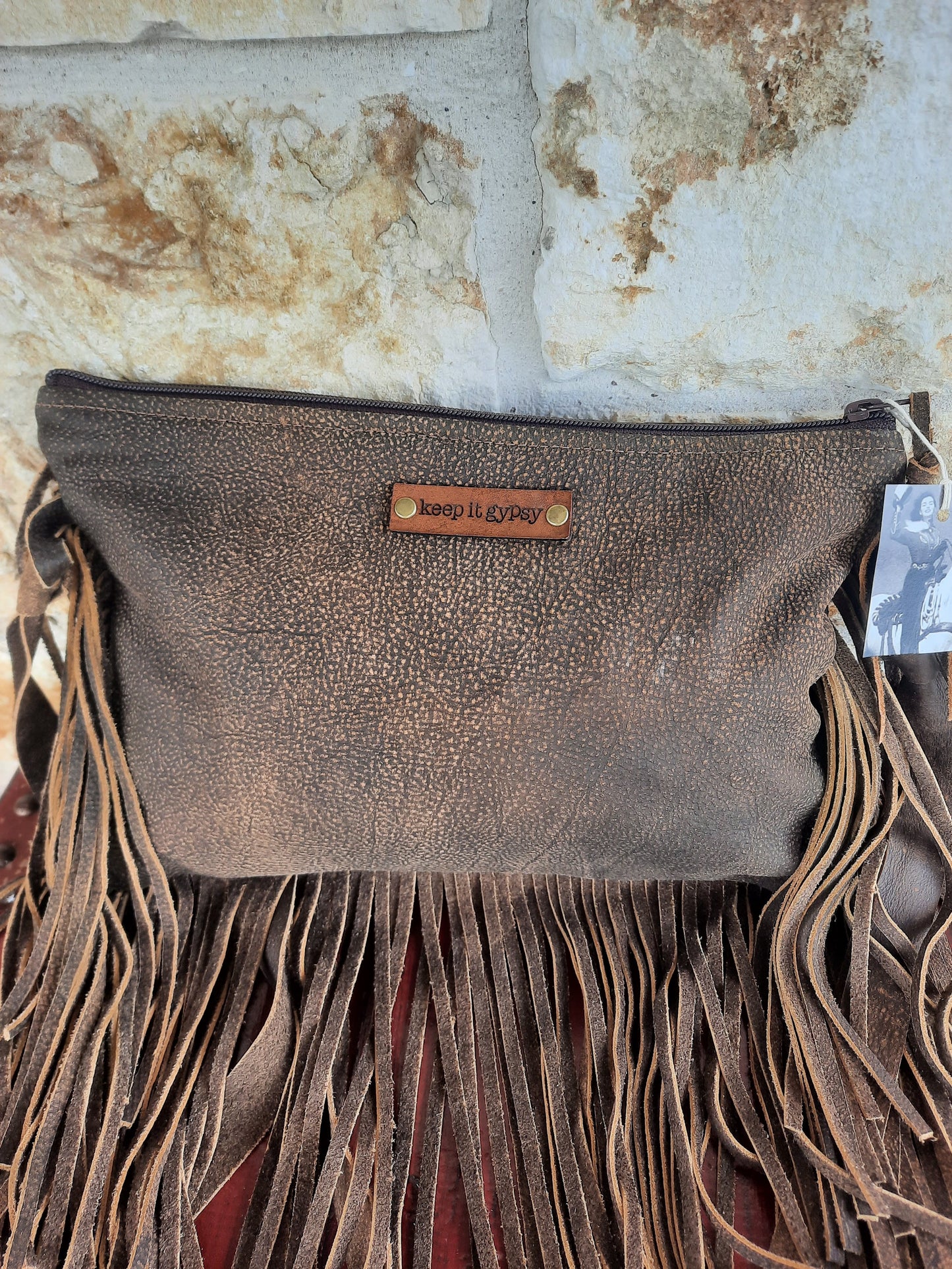 Keep It Gypsy Leather Crossbody