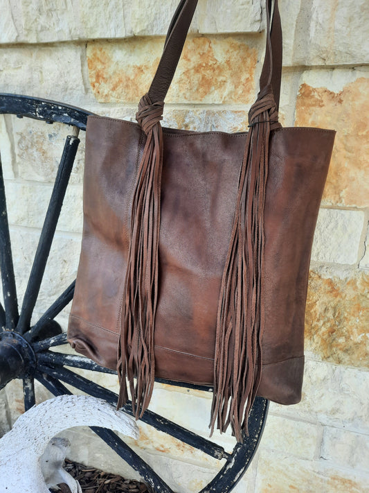 Yuma Leather Handbag