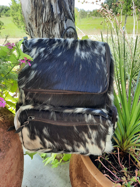 Cowhide Backpack