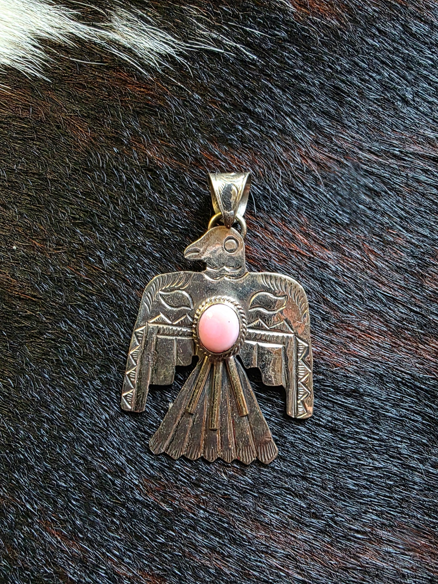 Pink Thunderbird Pendent