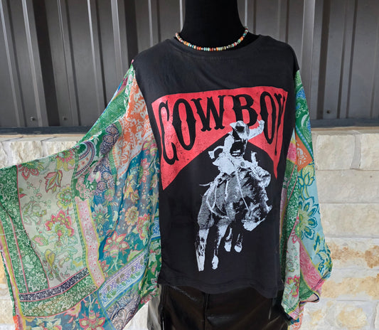 Boho Cowboy top