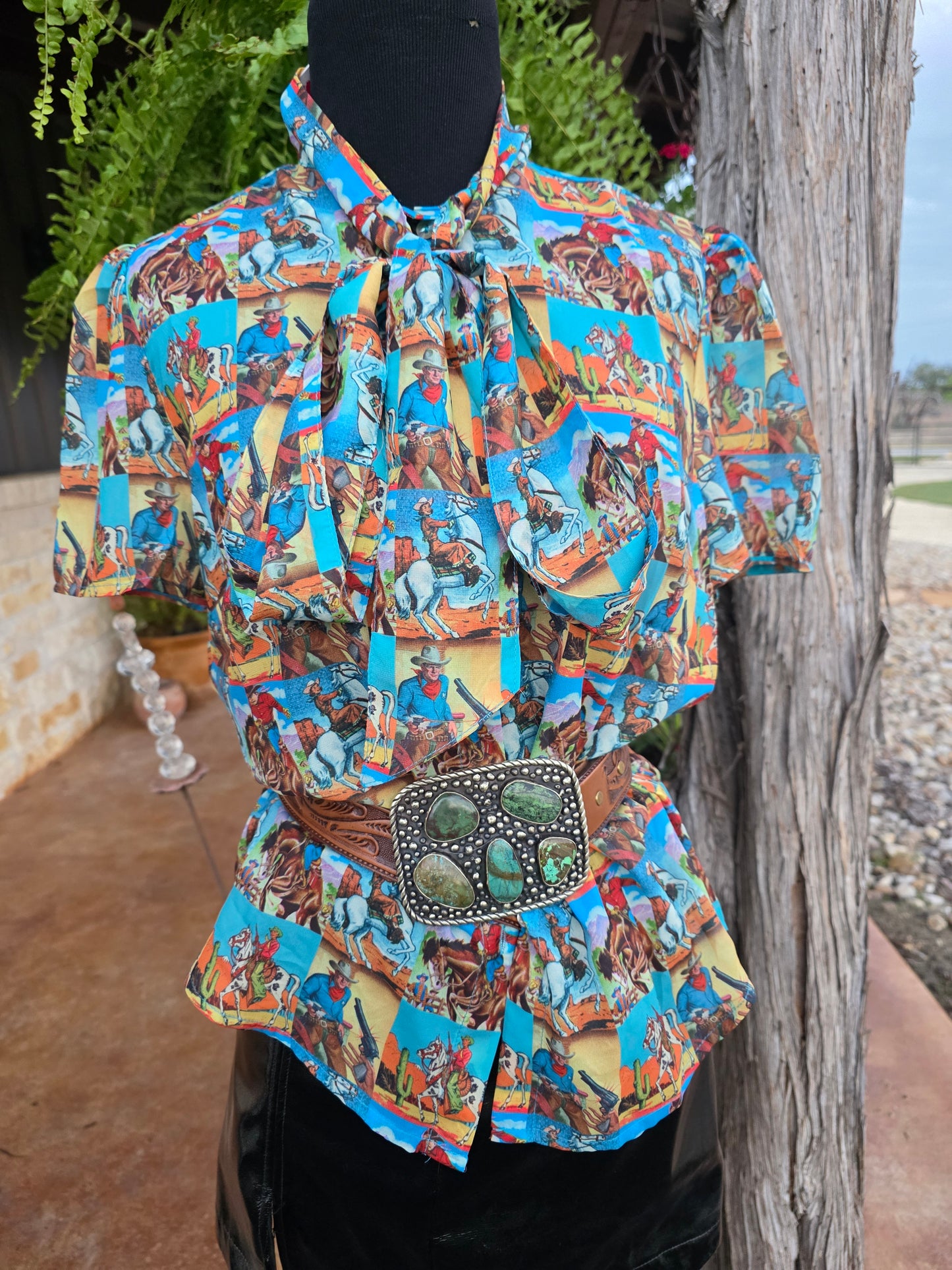 Retro Rodeo top