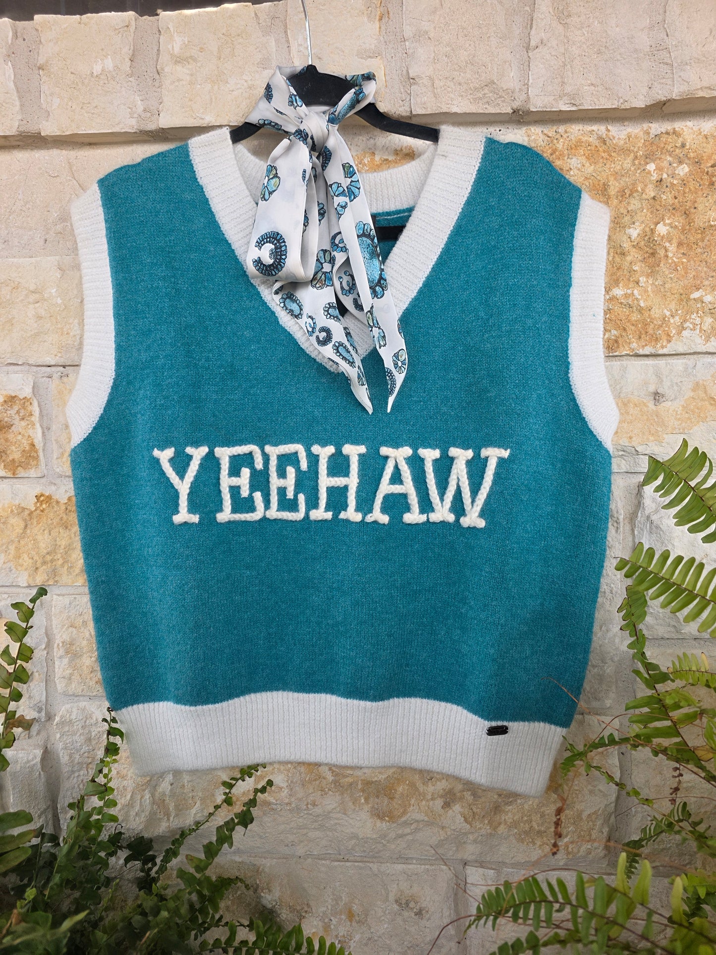 YeeHaw sweater vest