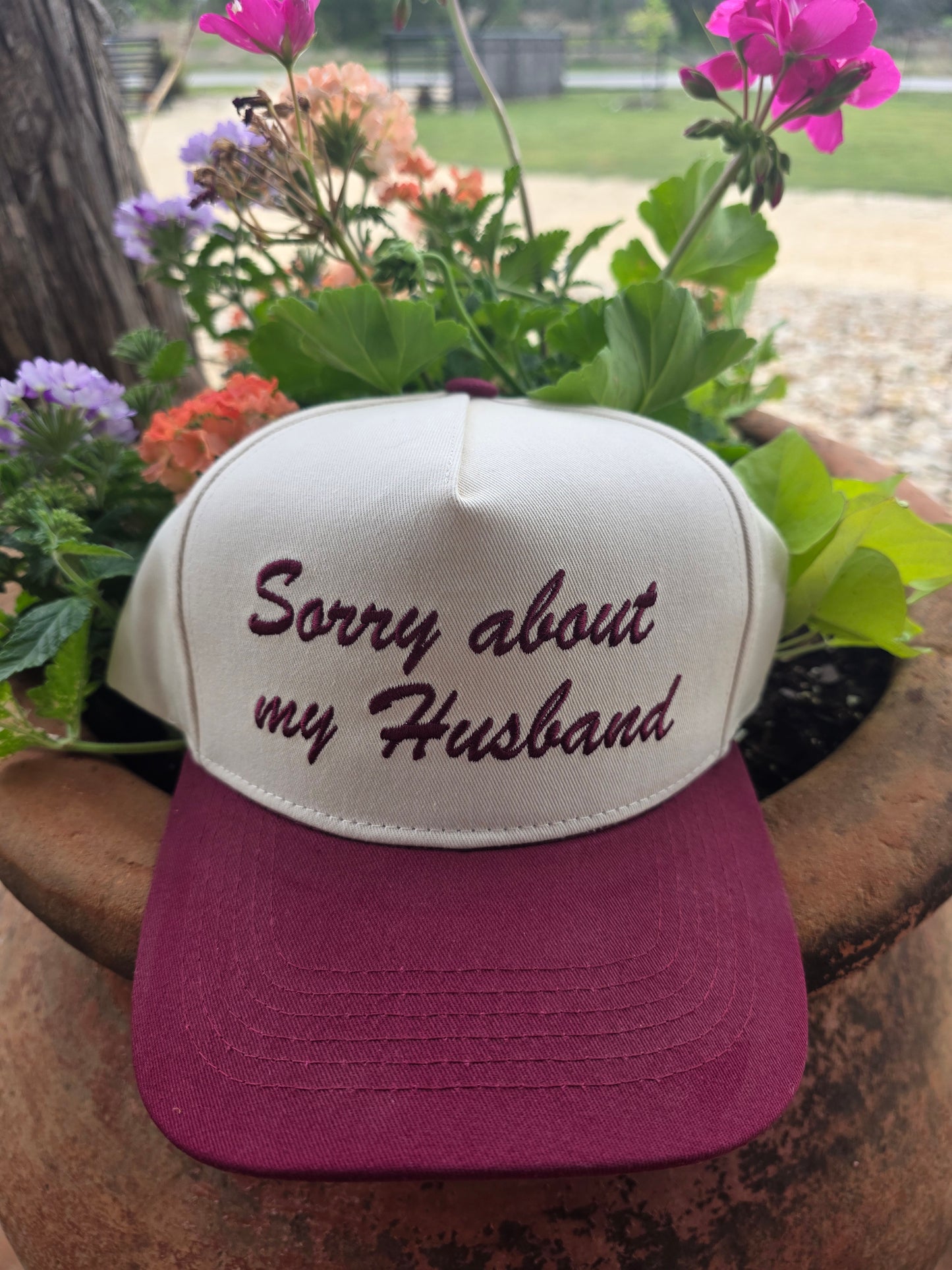 Sorry about my husband Cap