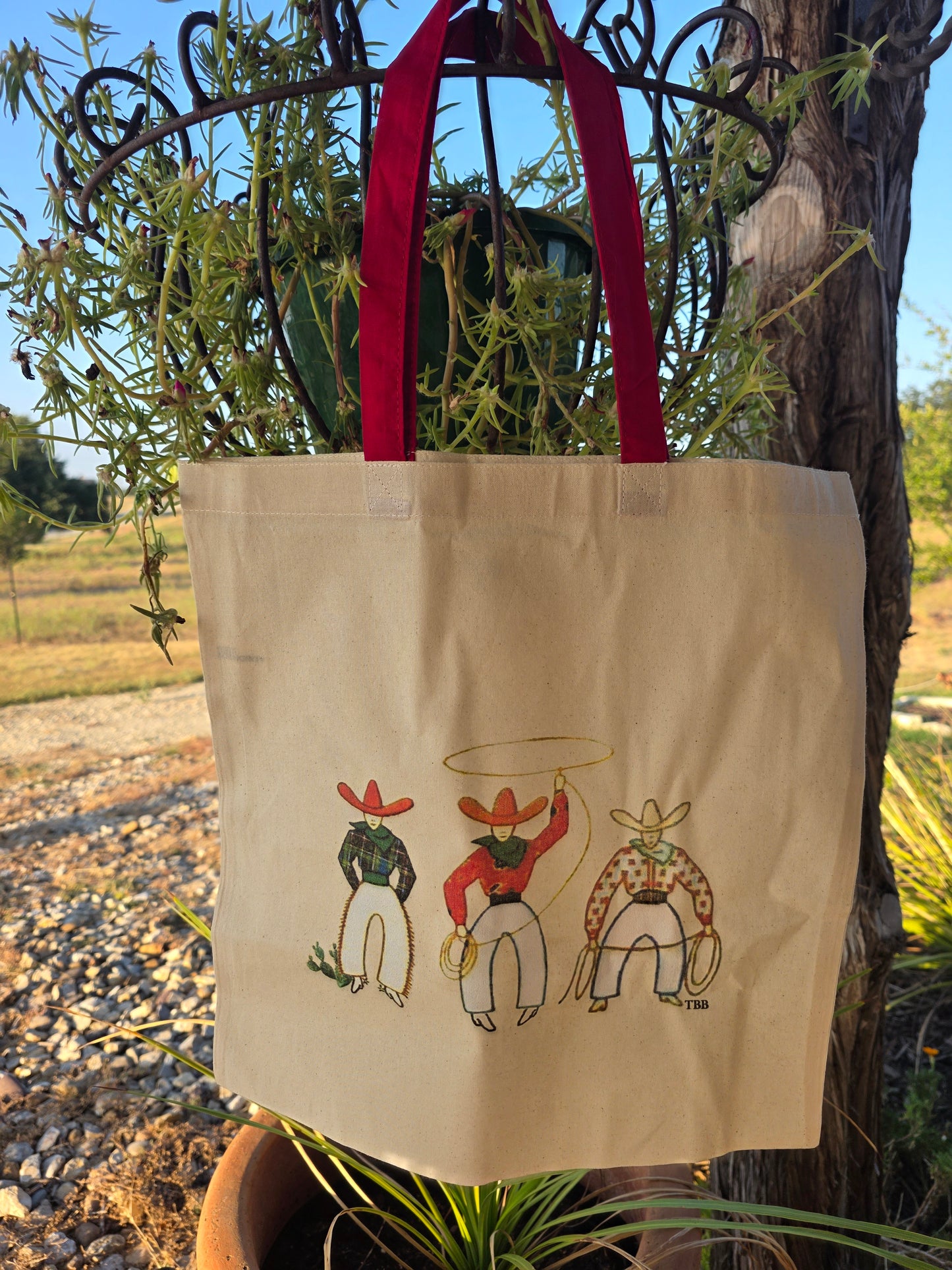 Cowboy Canvas Bag