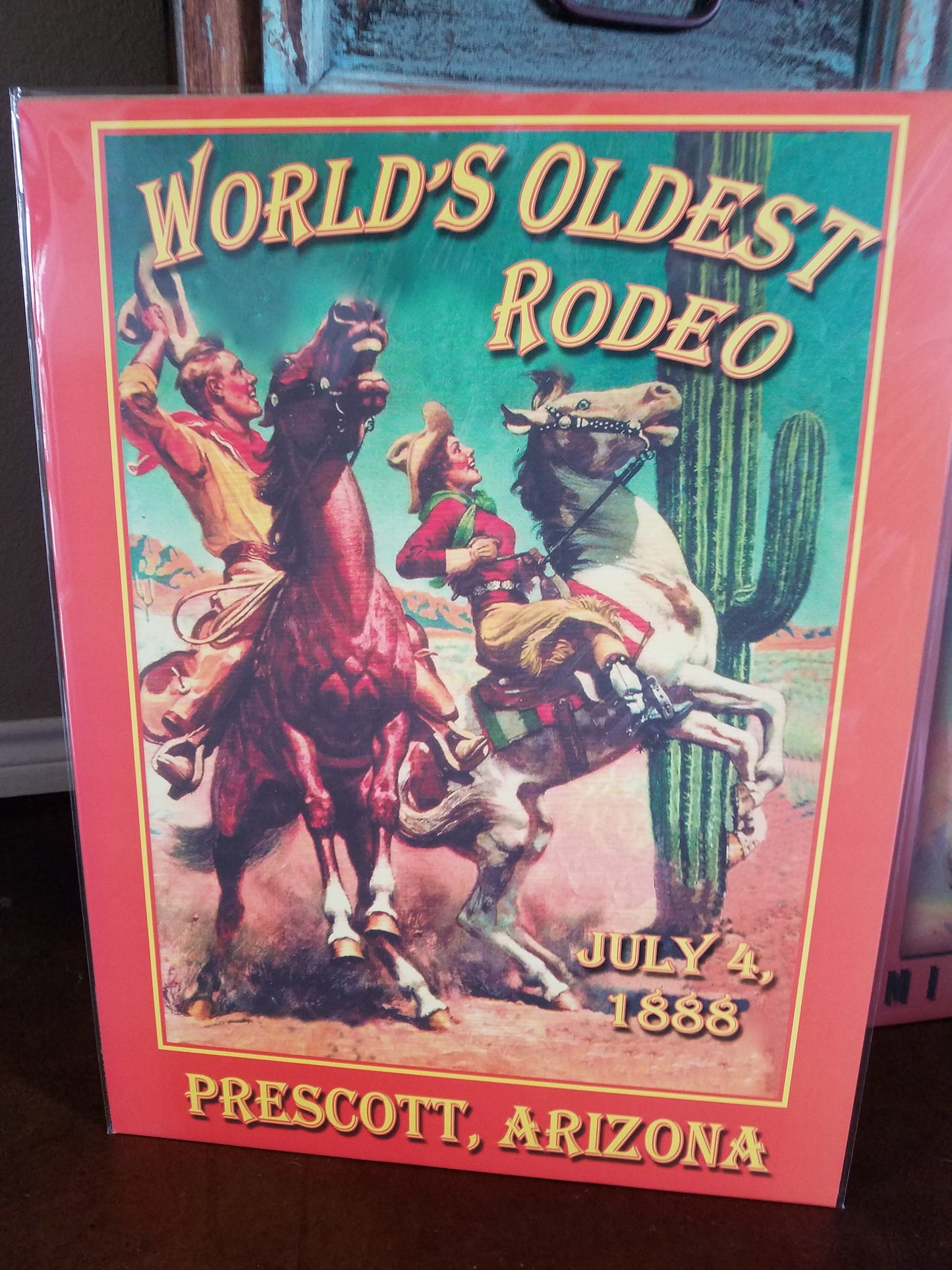 World's Oldest Rodeo Poster