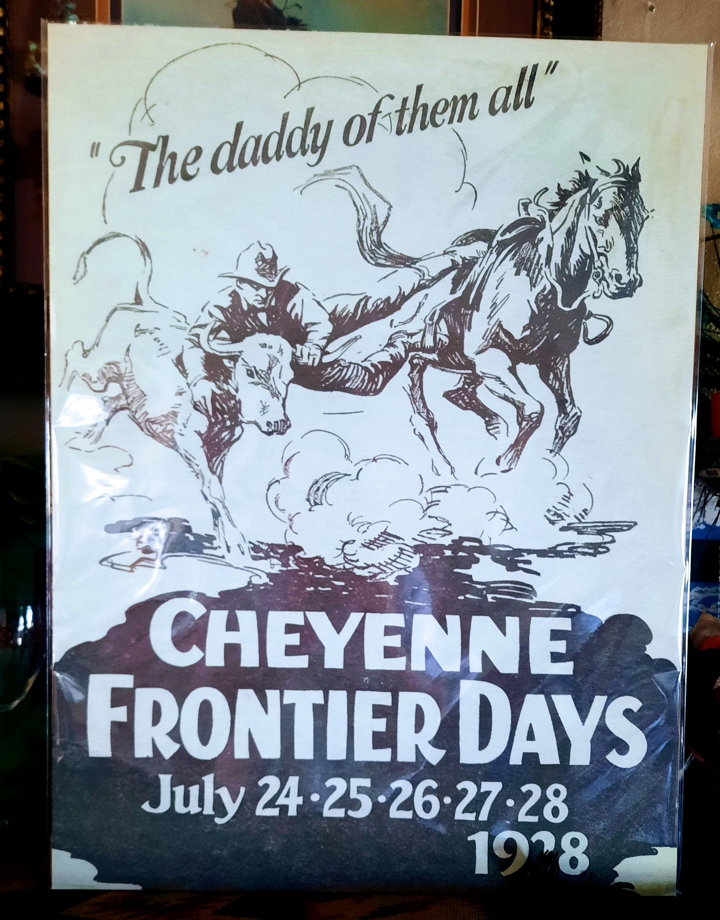 Cheyenne Frontier Days 1928 Poster