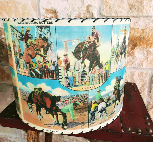 Rodeo Bronco Lampshade