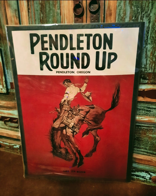 Pendleton Round Up Poster