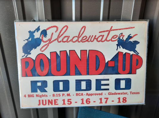 Gladewater Round-Up Rodeo Poster